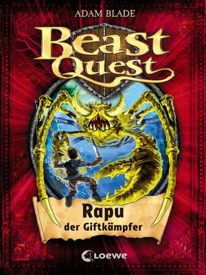 cover image of Beast Quest (Band 25)--Rapu, der Giftkämpfer